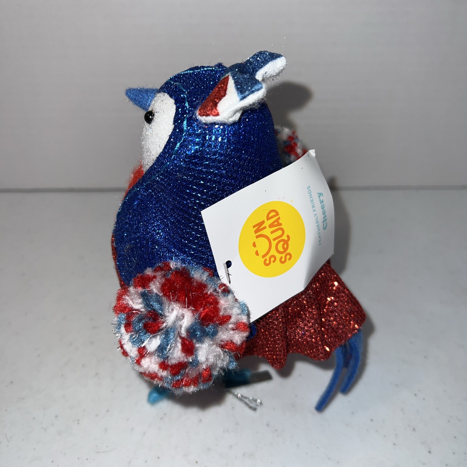 Target Sun Squad Featherly Friends Cherry Patriotic Girl Bird Red White Blue New gallery