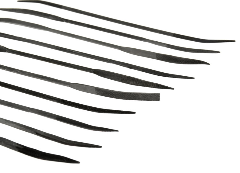 10pc 7" Riffler File Set Medium Cut Wood Carving Sculpting Modeling Jewelry Tool gallery