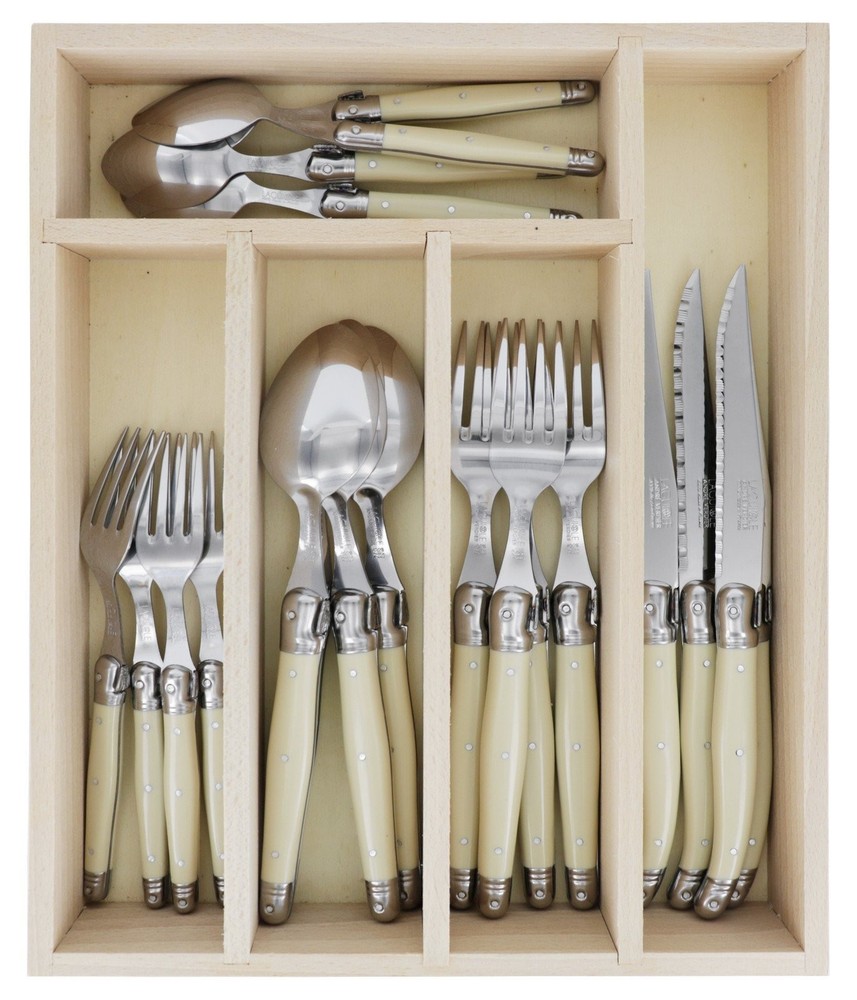Laguiole Andre Verdier Flatware 20 Piece Set (Service for 4) | Debutant Fine...