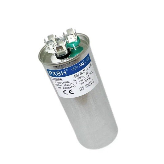 45/5 uF 370 or 440 VAC Dual Run Ac capacitor 45+5 MFD PRO GRADE gallery