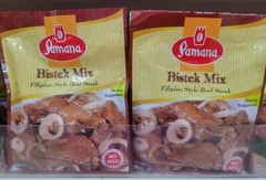 (4-Pack) Pamana Bistek / Beef Steak Marinating Mix 1.70 oz each pack.