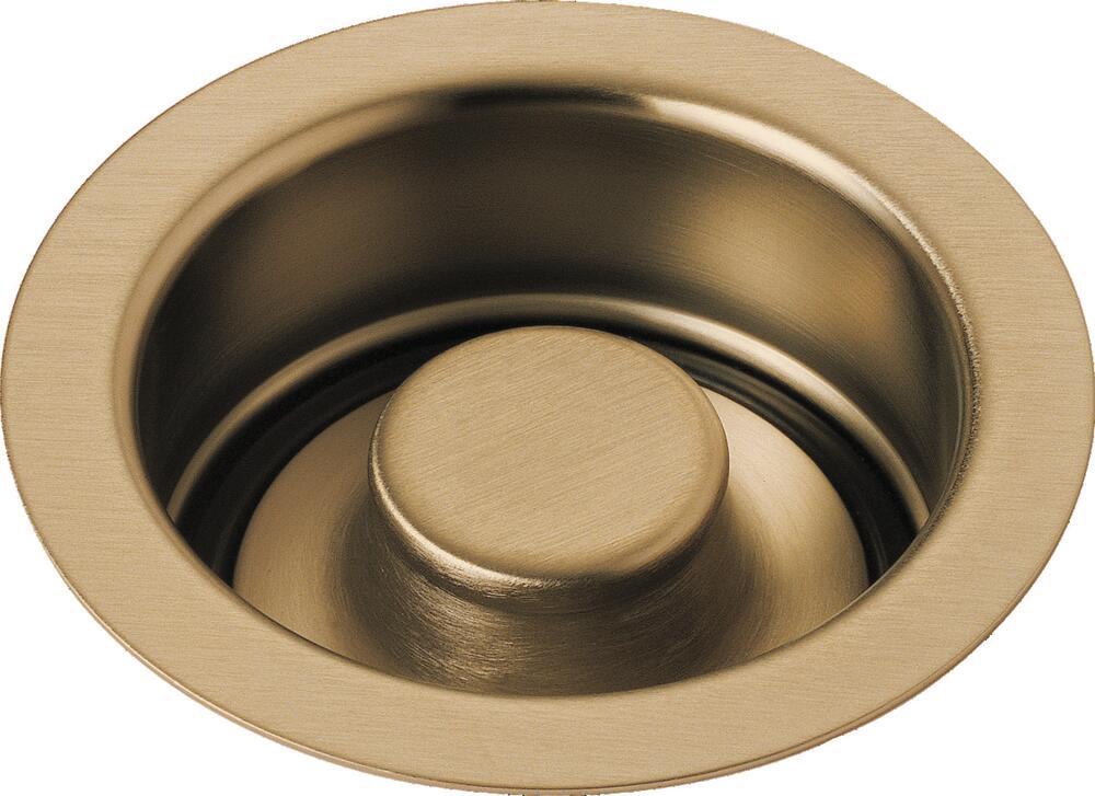 Delta Disposal Stopper Kitchen Sink Champagne Bronze-Certified Refurbished gallery
