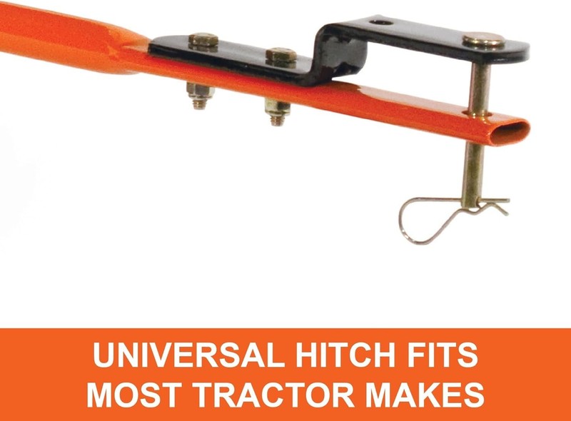 45-0463 Pull Behind Broadcast Spreader,130 lb. Hopper Capacity Designed for Seed gallery