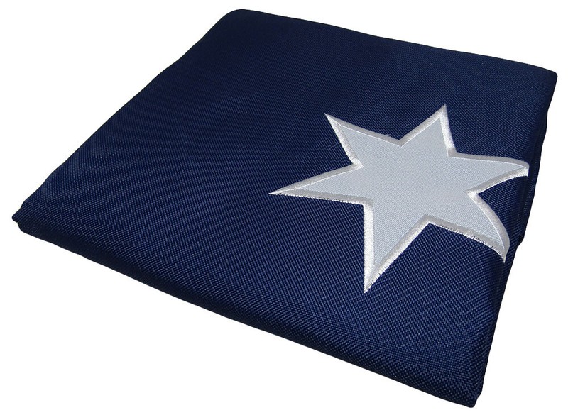 3x5 Embroidered Washington Headquarters Synthetic Cotton Flag 3'x5' w/ 3 Clips gallery