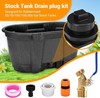 Stock Tank Plug Kit for Rubbermaid 50、70、150、100, 300 Gallon Stock Tank ≥ 2 i... gallery