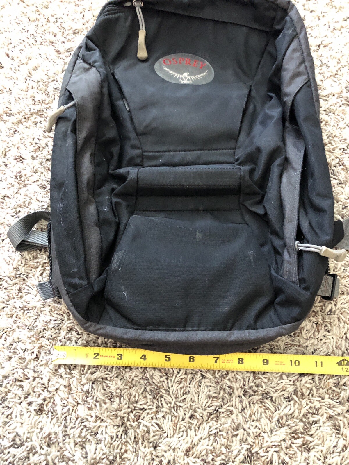 Osprey 11”x18” Black Climbing Backpack 3