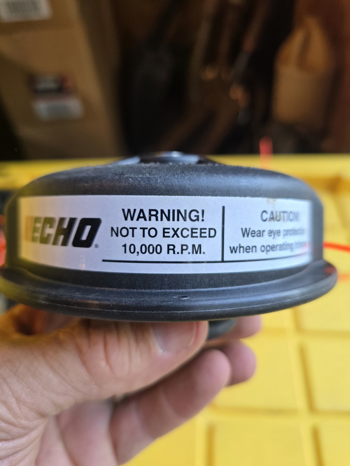 ECHO SRM Echomatic Pro Trimmer Replacement Head Universal Reversible Weedeater gallery