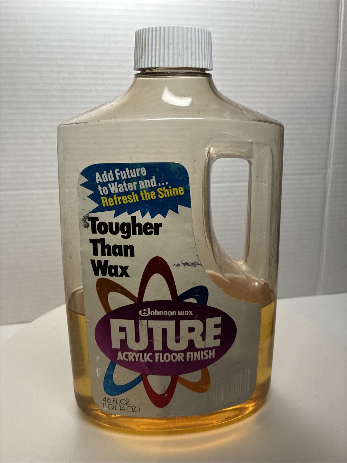 RARE Vintage Pledge FUTURE Premium Floor Finish 46 oz Johnson 50% Full gallery