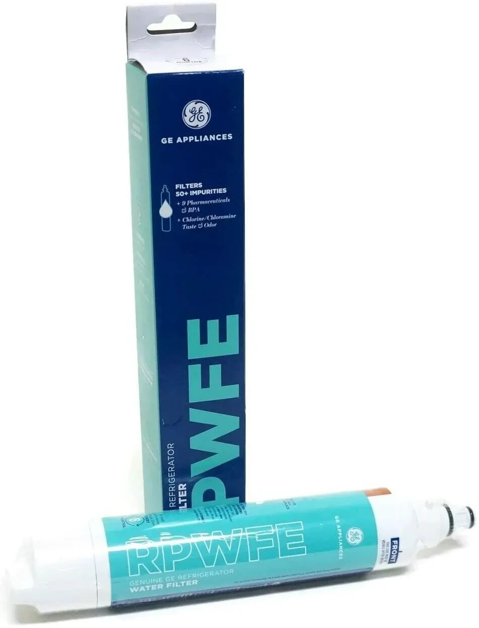 2-PC GE RPWFE Refrigerator Water Filter 2-Pack Household Fridge Filter（No chip) gallery
