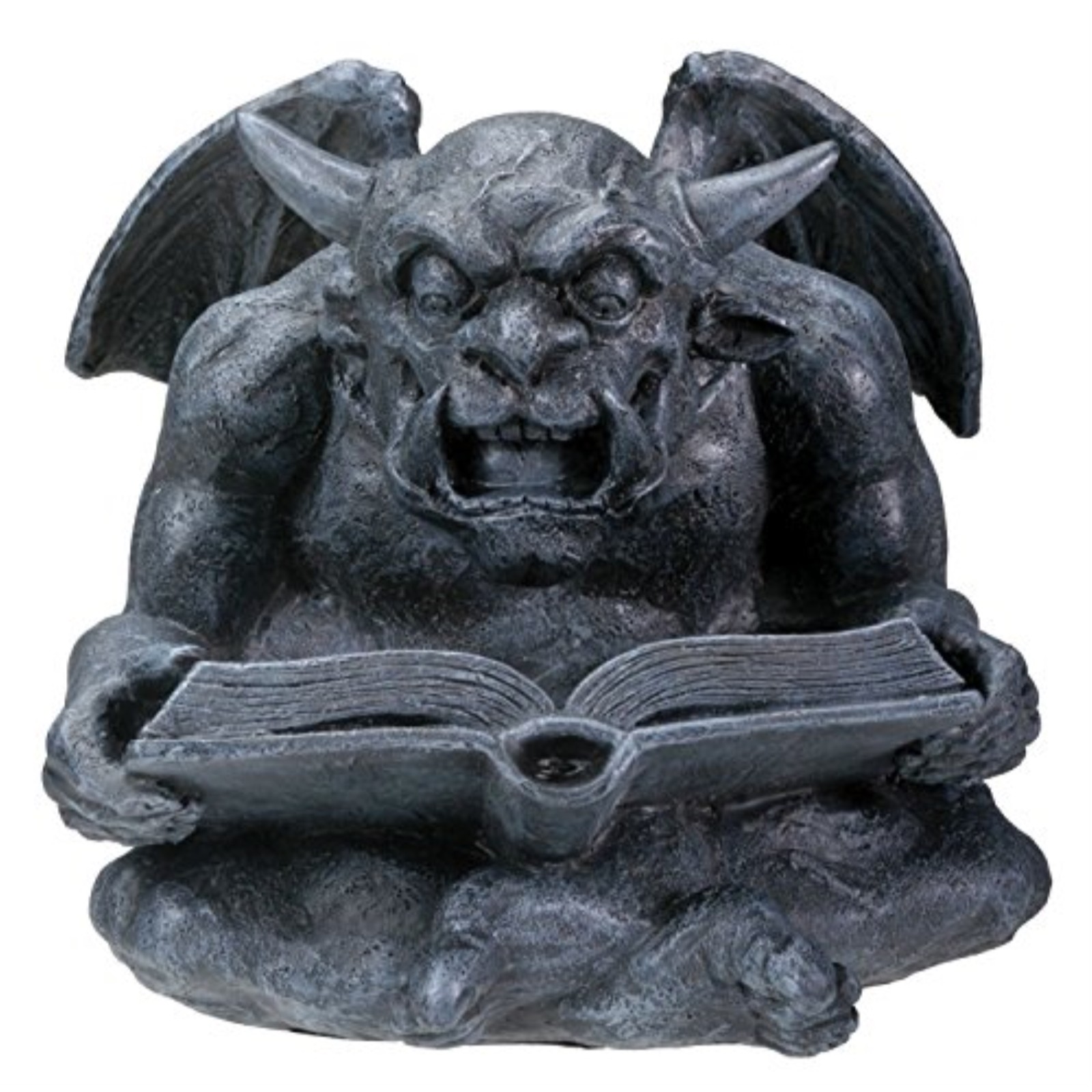 Gargoyle Reading a Book Medieval Statue Figurine Sculpture Statuette Decoration gallery