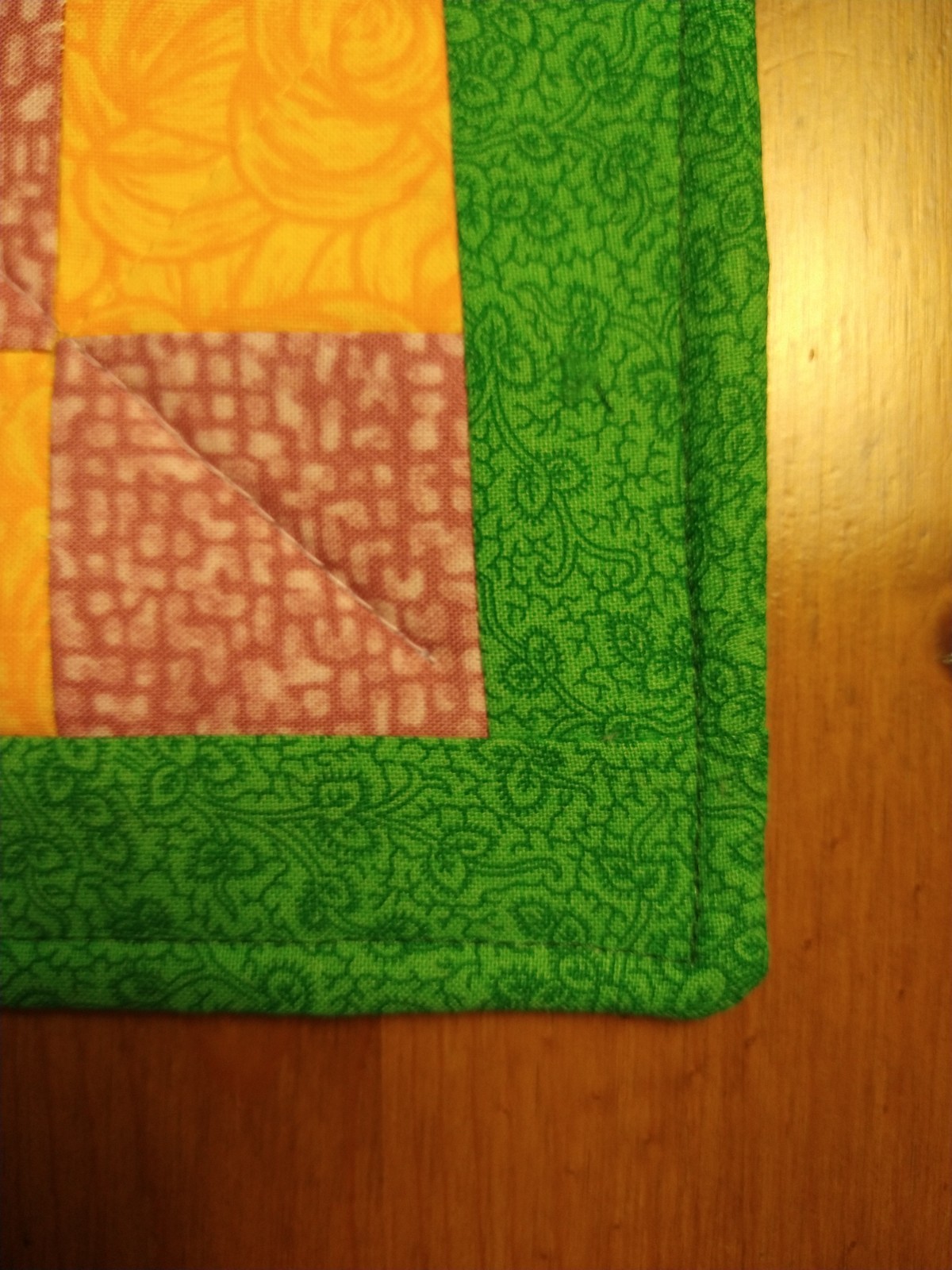 Vegetable Garden Handmade Quilted Table Runner, 30 x 13 inches Free Shipping gallery