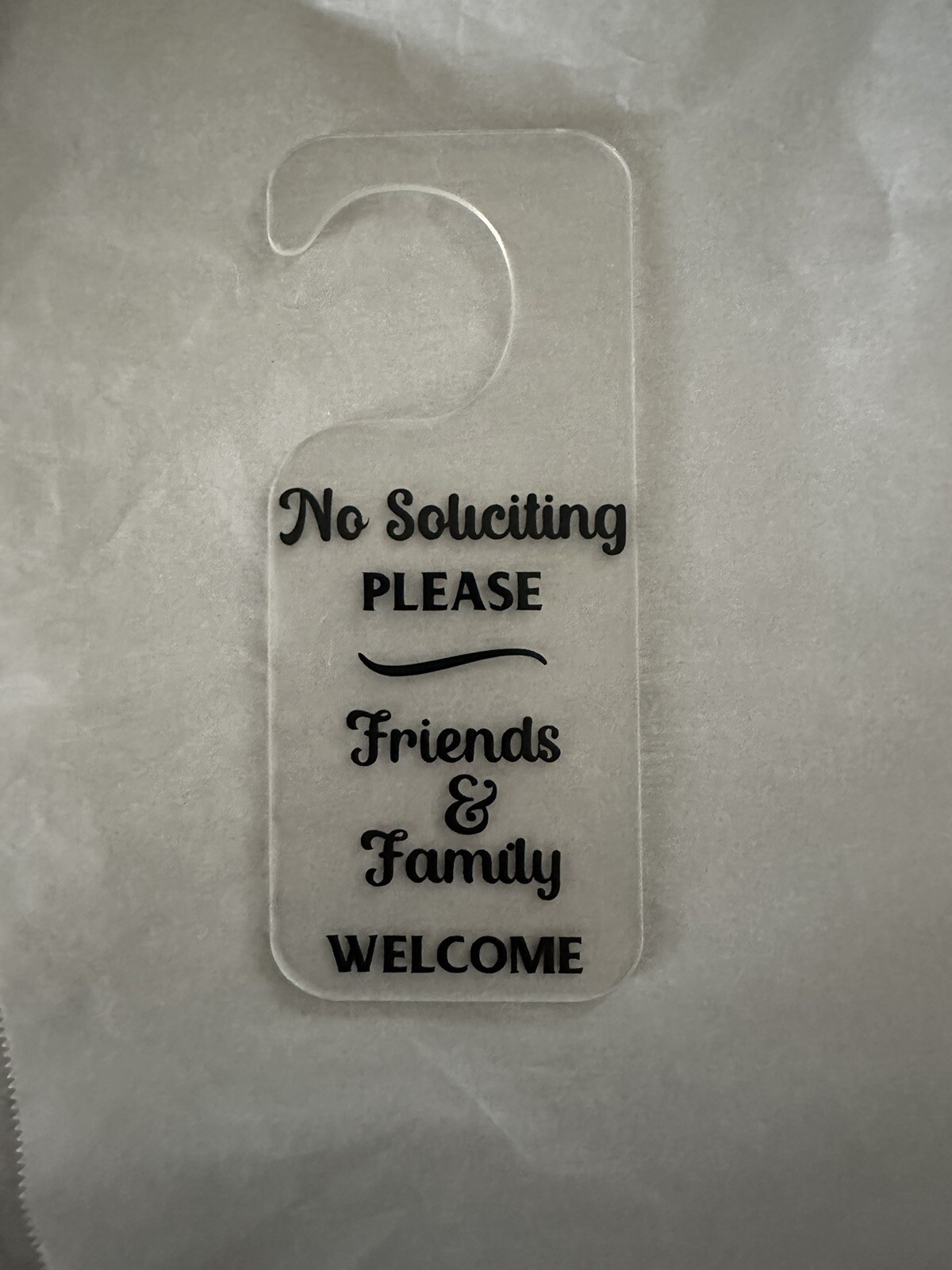 NO* Soliciting Door Sign (Select One) gallery