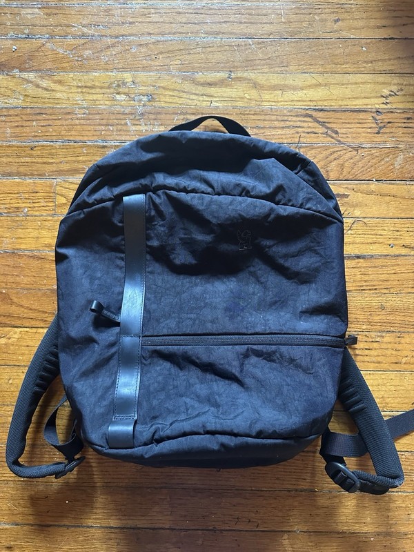 Chrome Camden Black 16L Zip Backpack