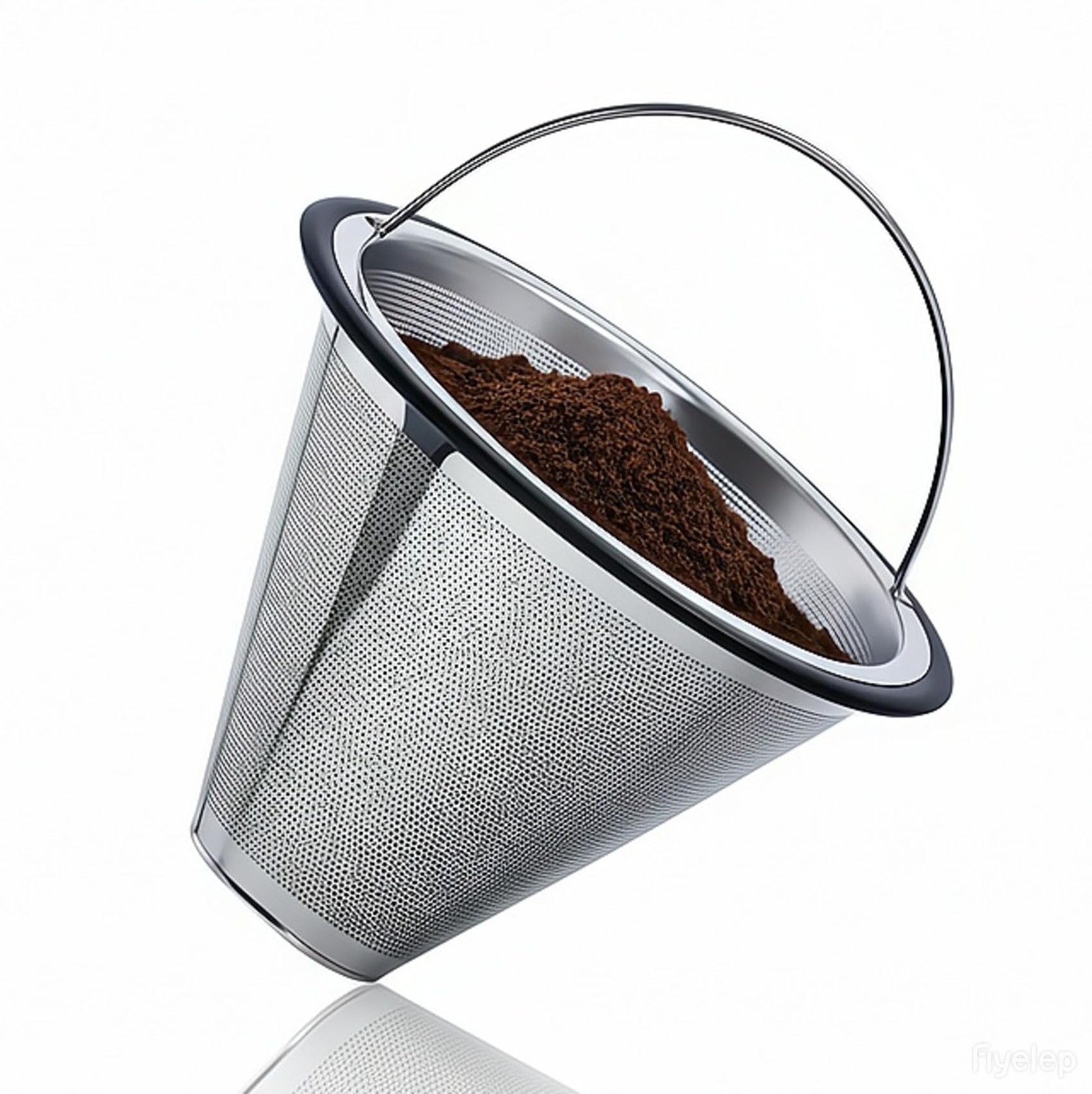 Reusable #4 Coffee Filter for Technivorm Moccamaster KBGV, KBT, 1, Silver gallery