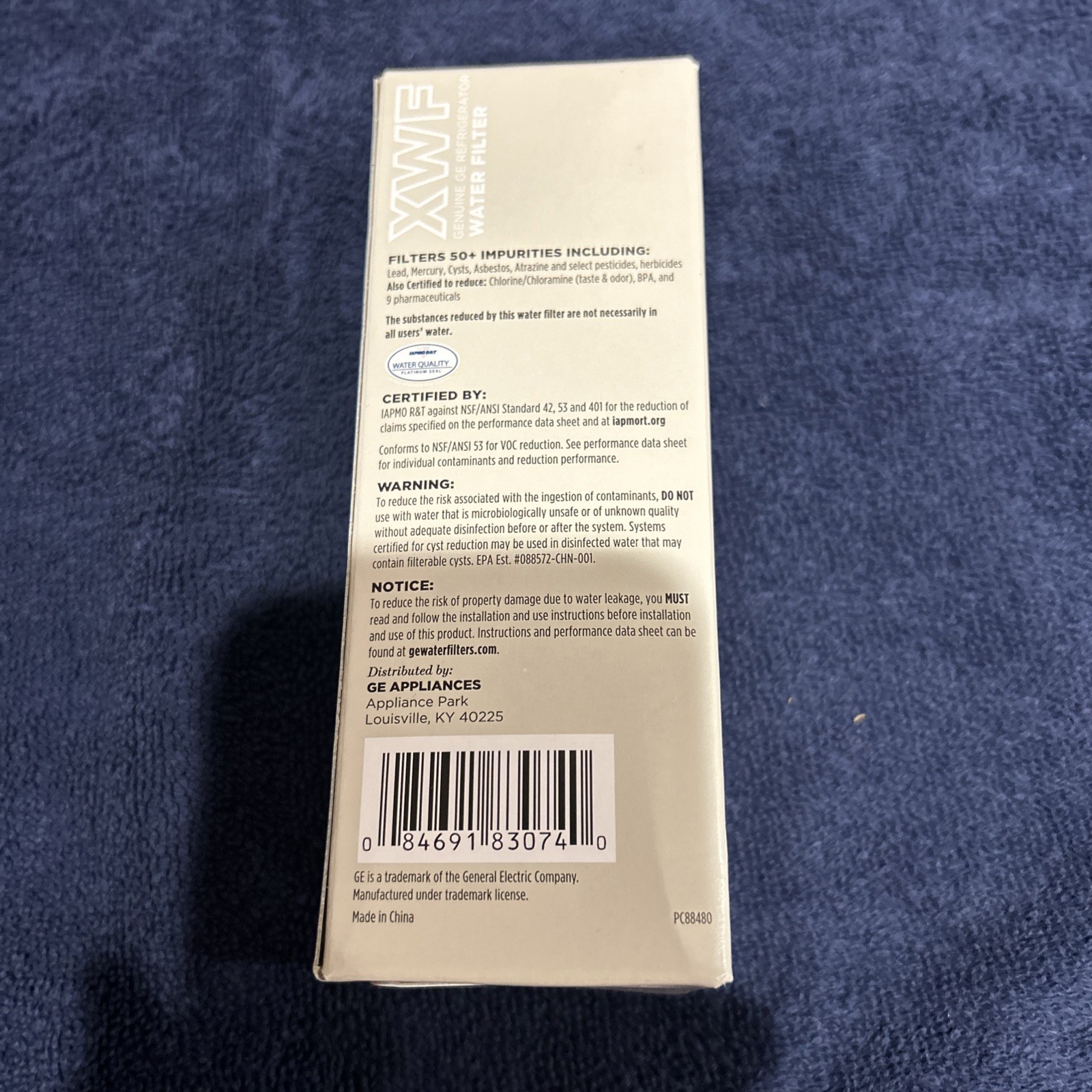 Genuine GE Refrigerator Water Filter XWF gallery