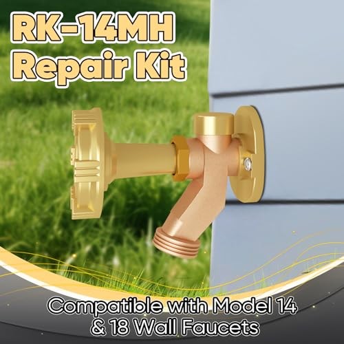 Outdoor Spigot Replacement - Prevent Water Leakage & Restore RK-14MH Repair Kit gallery