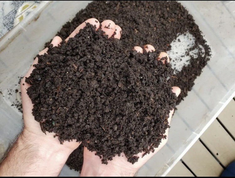 worm casting 100% Pure And Organic. 1 Gallon (4-5 Lbs) Bag. See Descriptions gallery