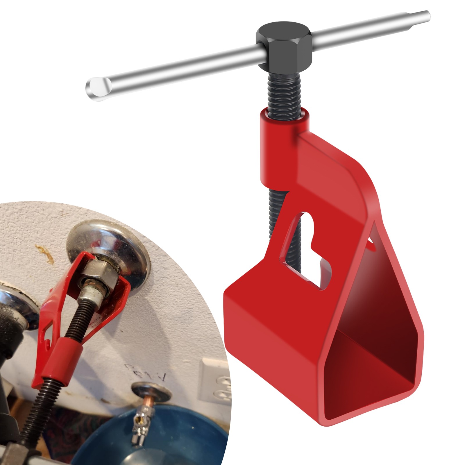 Compression Sleeve Puller Tool Remove Ferrule & Nut for Sink Toilet Dishwasher gallery