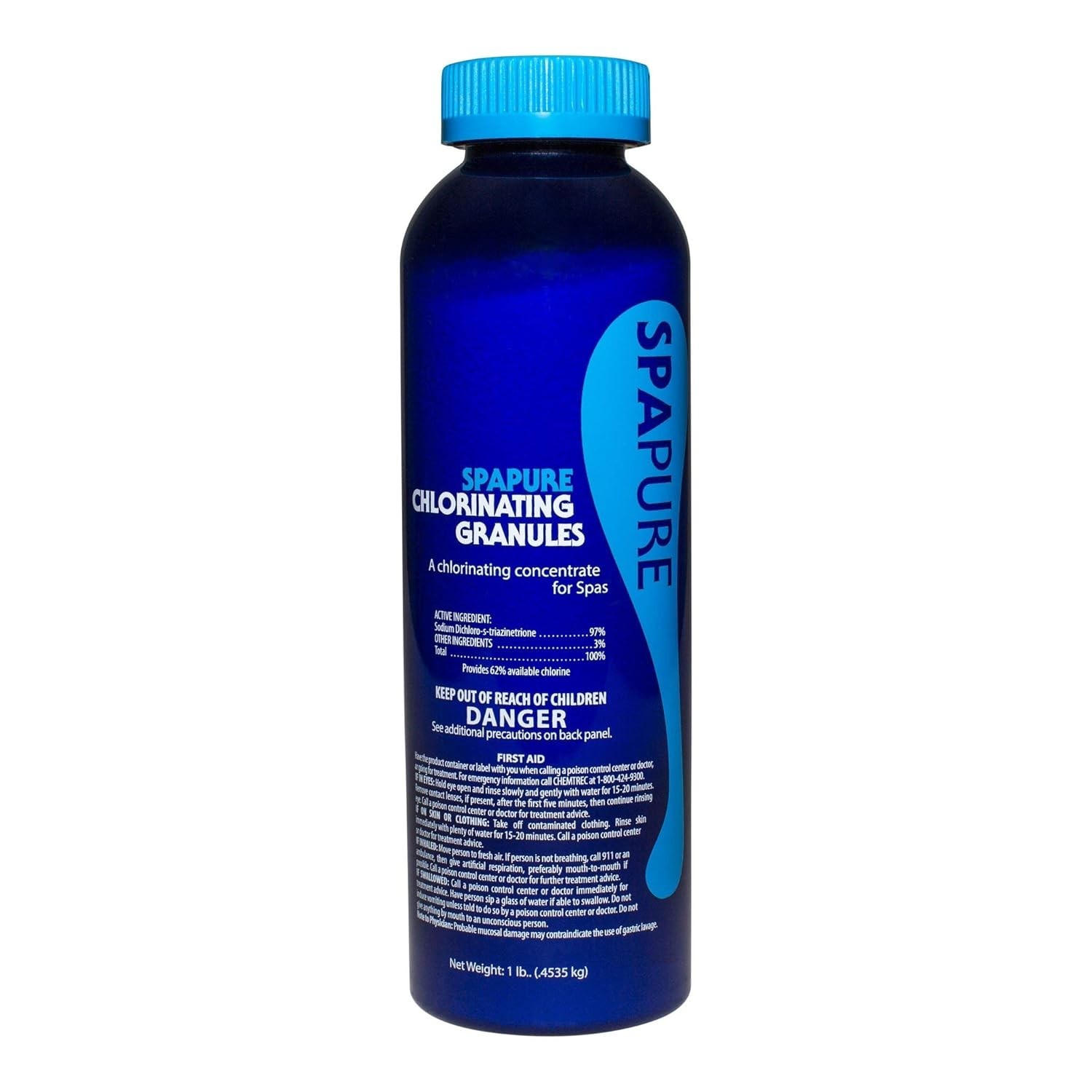SpaPure Granulated Chlorine 1 Lb Fast Acting Spa Sanitizer gallery