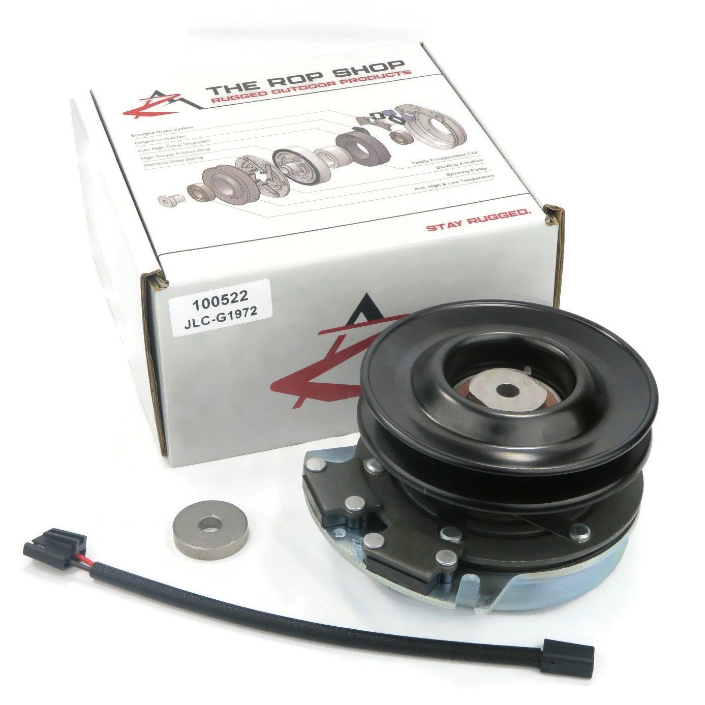 PTO Clutch & Wire Harness for Toro 75212 Timecutter HD 54in(402581446-999999999) gallery