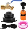 Stock Tank Plug Kit for Rubbermaid 50、70、150、100, 300 Gallon Stock Tank ≥ 2 i... gallery