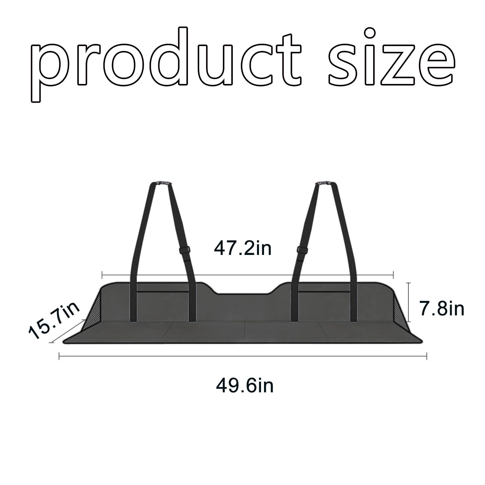 Portable Folding Car Mattress Back Seat Bed Extender for Camping Travel Sleeping gallery