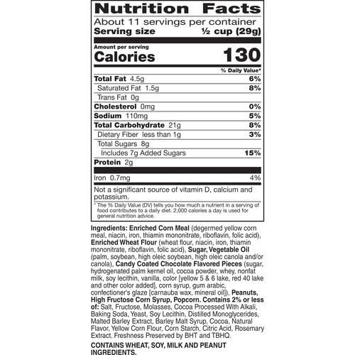 Chex Mix Turtle Snack Mix, Indulgent Snacks, Family Size, 13.5 oz gallery