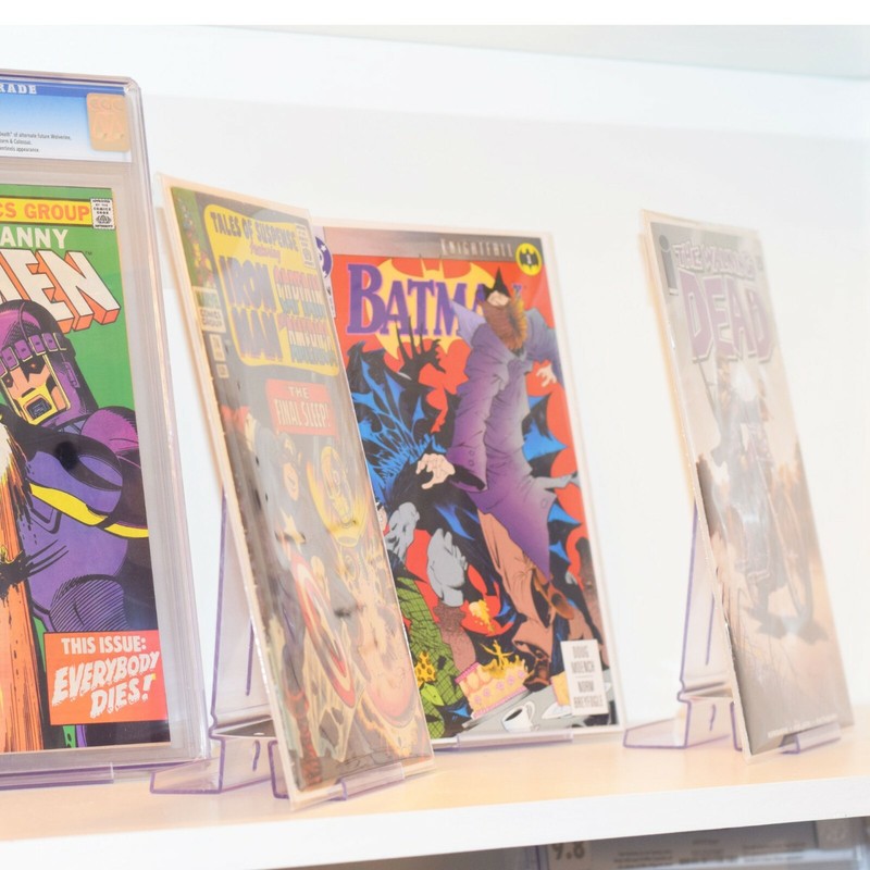 ComicMount™ Invisible Comic Book Display Shelf Stand and Wall Mount gallery