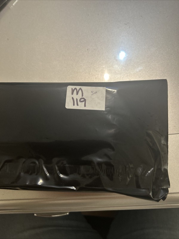 50 Clear Silver/Black Flat Barrier Pouches Resealable Zip Sealing gallery