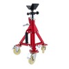Pipe Stand Adjustable V-Head Steel 20-37 inch 882 lbs Capacity Casters gallery
