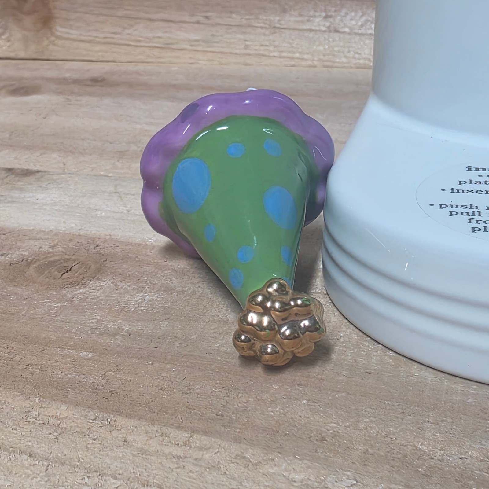 Nora Fleming Mini HATS OFF TO 20 YEARS! Party Hat A411 Platter Charm NWT gallery