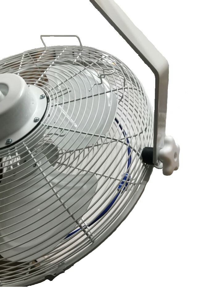 VES Basket Fan Wall/Ceiling Mount, Moisture Resistant-NEW IN BOX gallery