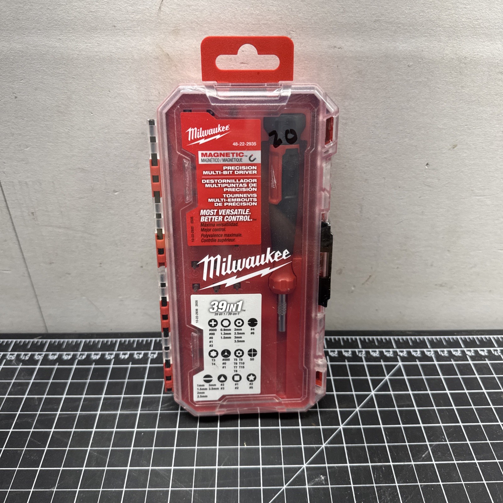 Milwaukee 39-in-1 Precision Multi-Bit Screwdriver (48-22-2935)... FREE S&H! B4 gallery