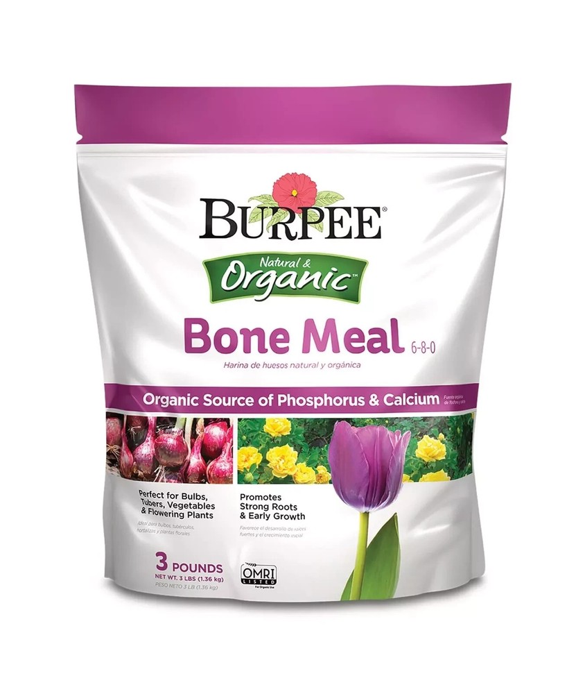 (2) Pack Burpee Bone Meal Fertilizer Add to Potting Soil Root Development 3lb