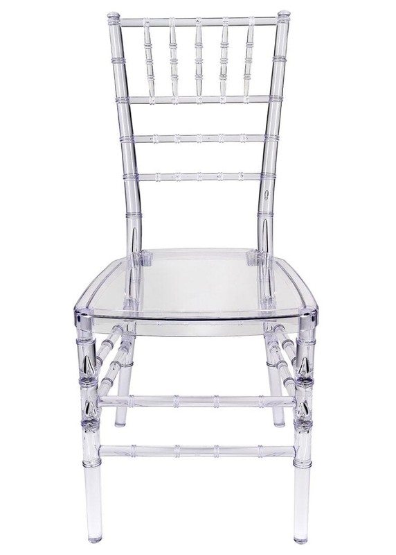 Clear Resin “Pro-Clear™” Unassembled Chiavari Chair, 4 Chair Bundle by Chivari gallery