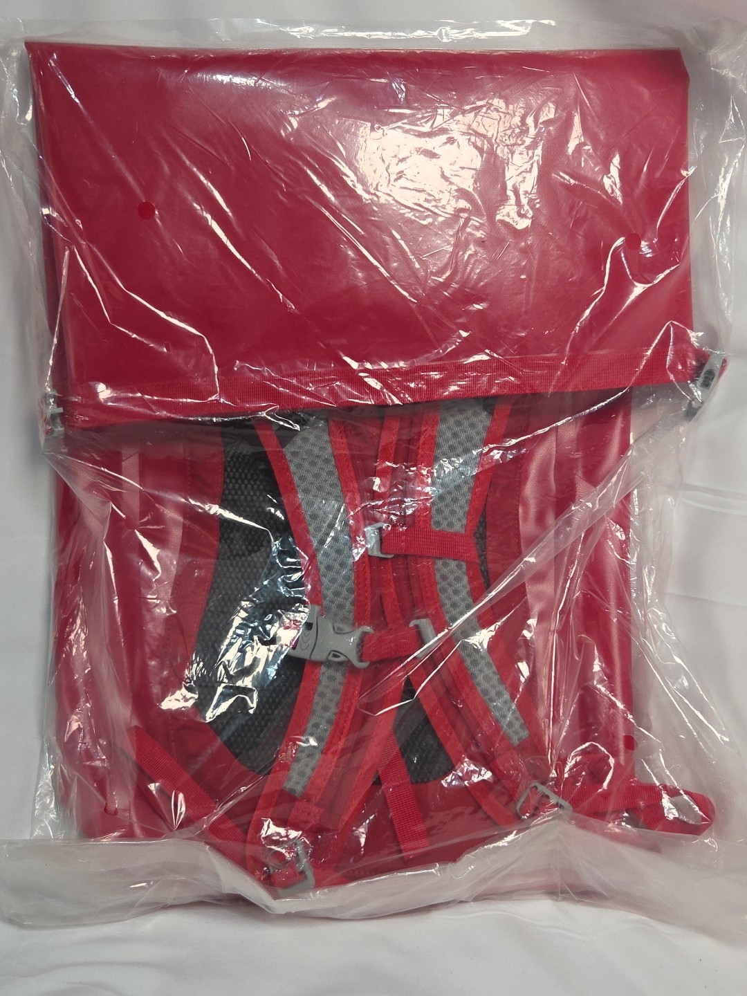Osprey Red Transporter Roll Top WP 18L Backpack 4