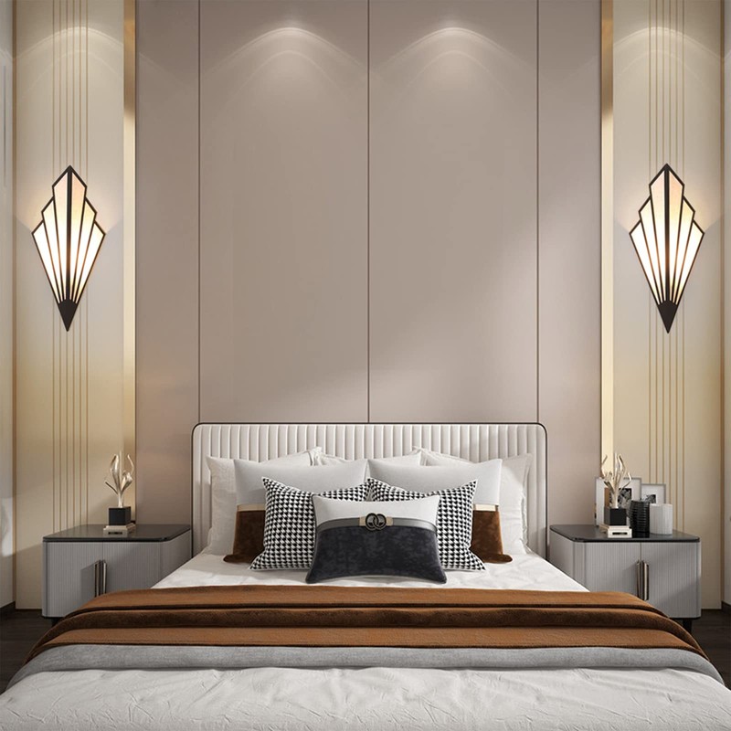 Modern Wall Light Simple Creative Wall Sconces Bedroom Aisle Living Room Wall... gallery