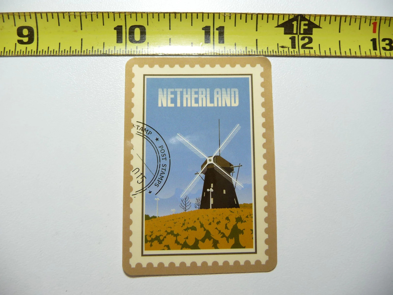 WINDMILL NETHERLANDS DUTCH SMALL STICKER DECAL WORLD TRAVEL SITES FAMOUS gallery