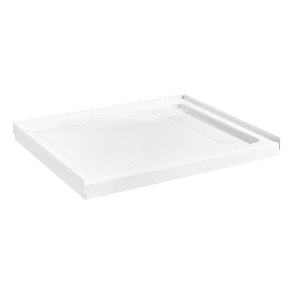 Pemberly Row 40"W x 36"D Reversible Shower Base with Hidden Side Drain gallery