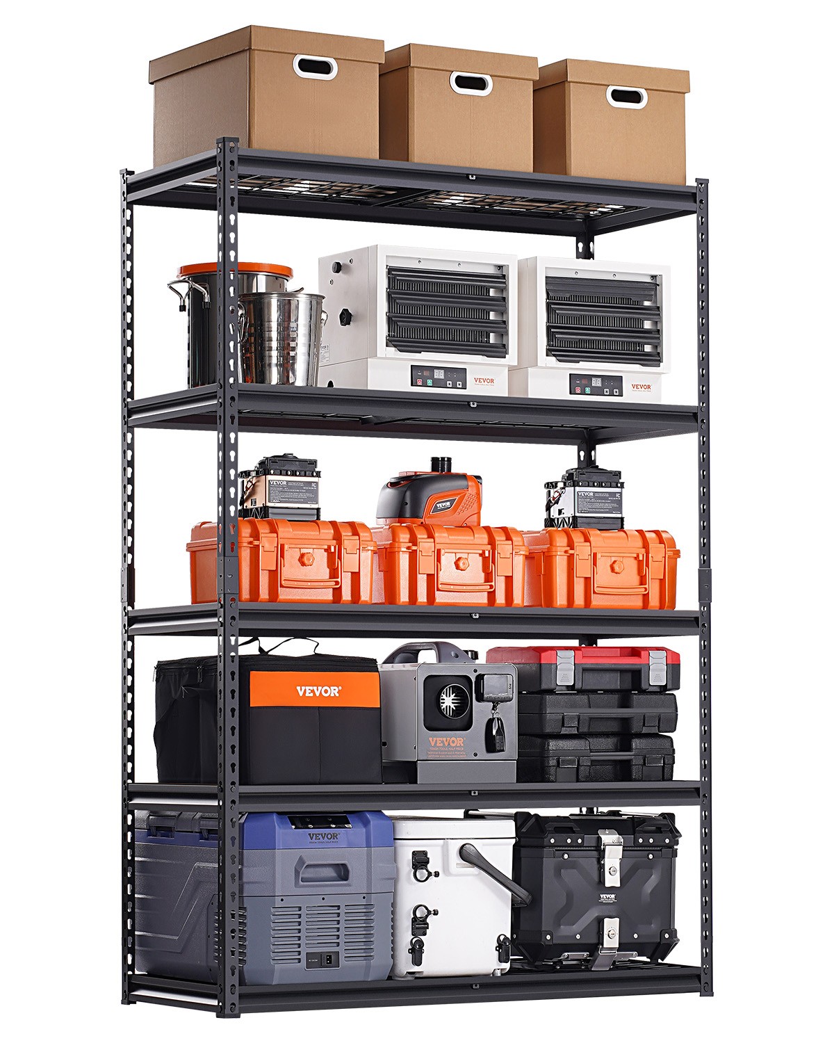 Storage Shelves 5 Tier Adjustable Heavy Duty Garage Shelving Units 3000 lbs gallery