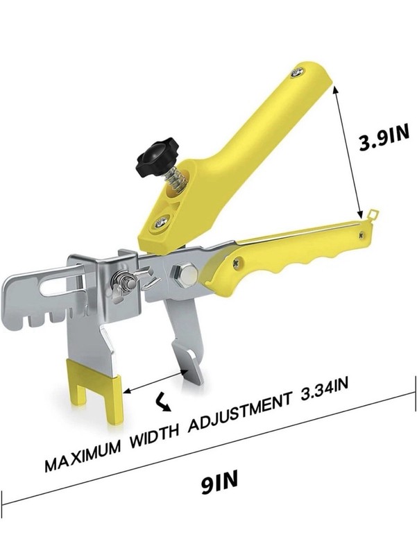 Tile Leveling System with Tile Plier-300-Piece Tile Spacers Clips and 100-Piece gallery