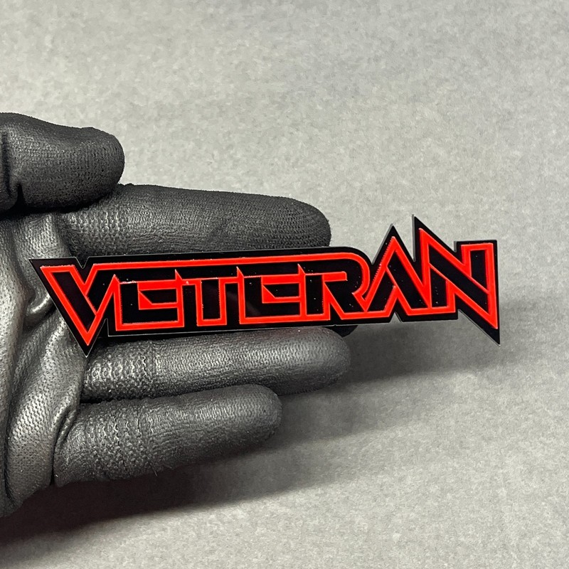 Personalized Car Emblem Badge – Custom Text, Multi-Color Acrylic gallery