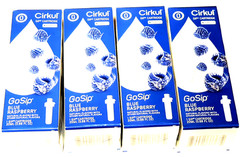 (4 pack) Cirkul Blue RaspberryGoSip Flavor Cartridges – Dye Free Sugar Free
