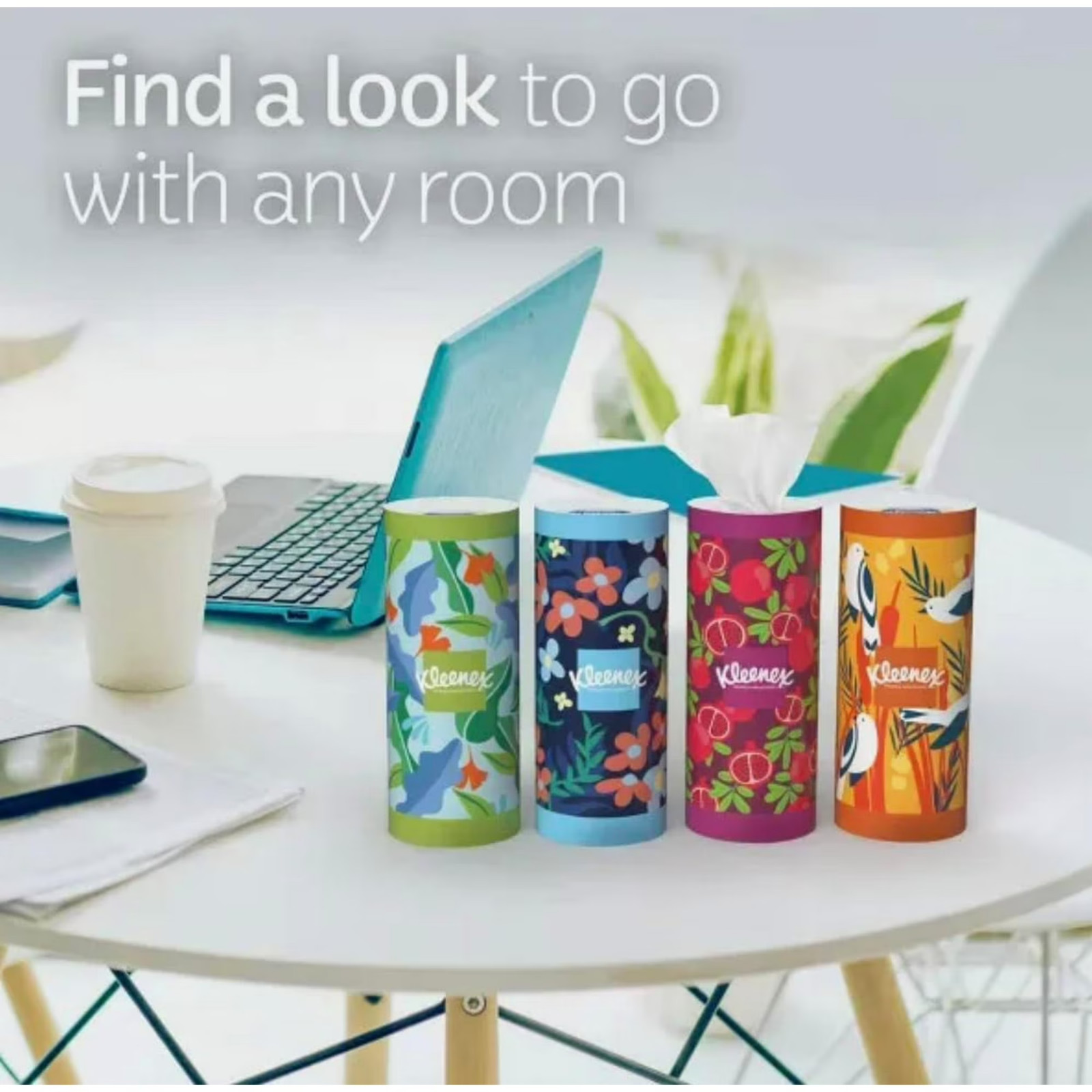 Kleenex Perfect Fit, 50 Count, (4 pack) - Packaging May Vary(Assorted color and gallery