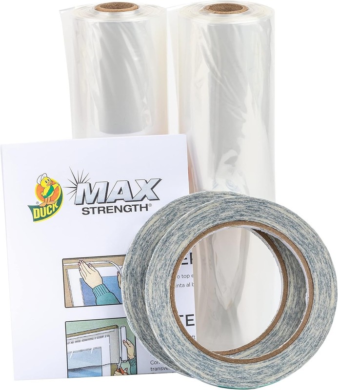 Window Insulation Kit, Winter Window Standard Window - 10 Pack,62 In. x 420 In,C gallery
