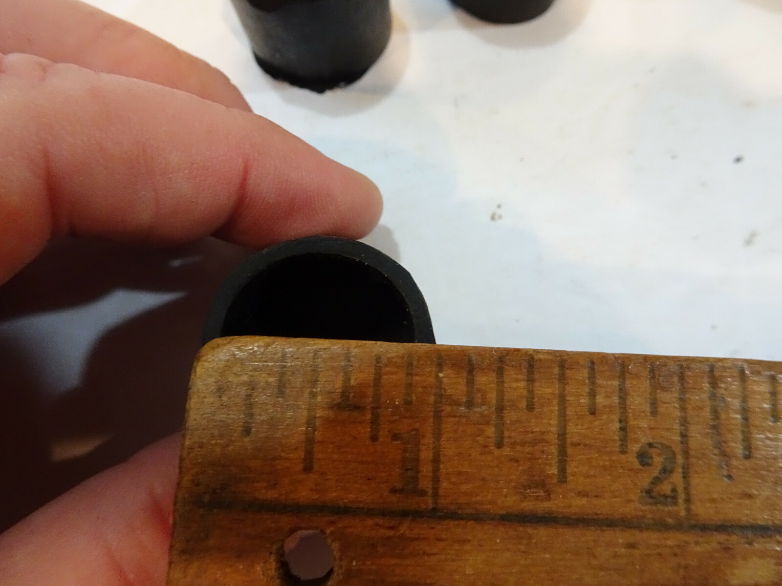 Chair Leg Tips Caps Rubber Table Chair Leg Caps,4 PCS Black 7/8 Inch gallery