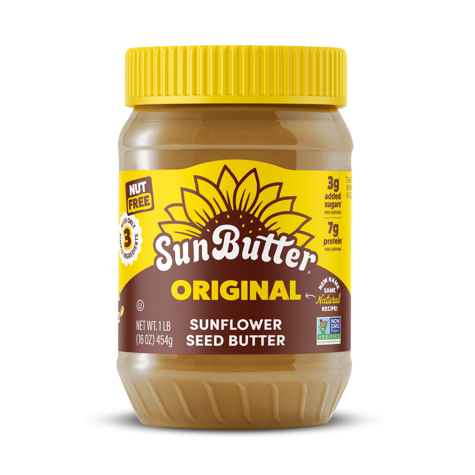 SunButter Original Sunflower Seed Butter 16 oz Jar gallery