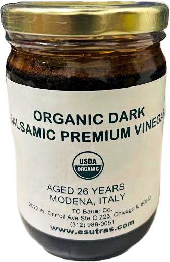 Modena Balsamic Vinegar. Organic +Dark Rich Smooth. No ADDED sugars. Retail/Bulk gallery