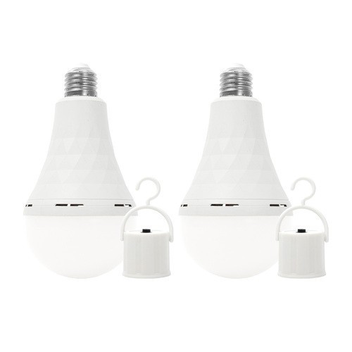80W Equivalent 15W Rechargeable Emergency Light Bulb 1200mAh Battery Backup gallery