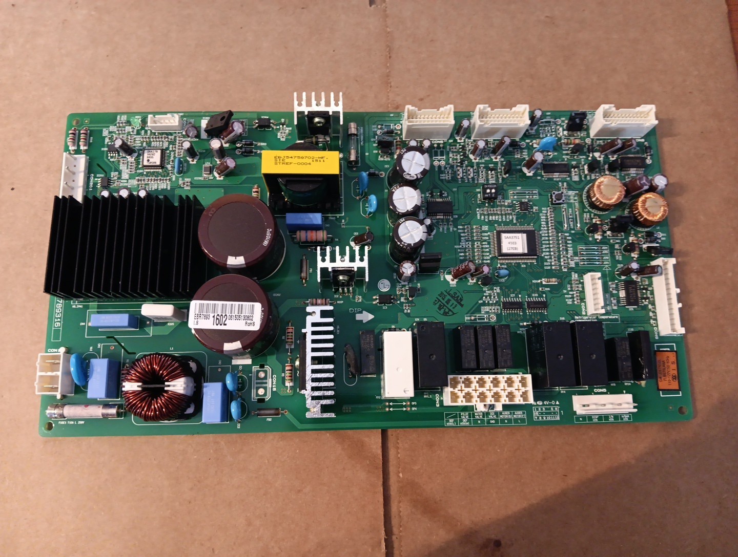 LG KENMORE REFRIGERATOR CONTROL BOARD PART# EBR78931602 gallery